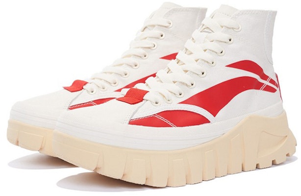 (Women) Li-Ning Wave Boot 'White Red' AZGS090-1 Lookbook (Women) Li-Ning Wave Boot 'White Red' AZGS090-1
