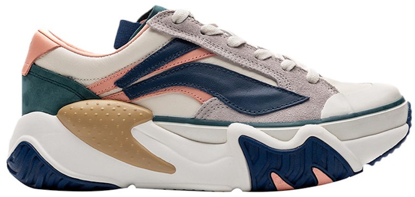 (W) 李寧 ウェーブHBRD 白青ピンク AGCP378-3 Order (W) 李寧 ウェーブHBRD 白青ピンク AGCP378-3