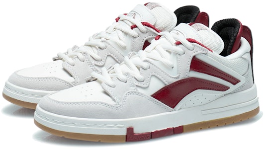 (W) Li-Ning Wave Pro 'Putih Merah Coklat' Sneakers AECR074-4 Lookbook (W) Li-Ning Wave Pro 'Putih Merah Coklat' Sneakers AECR074-4