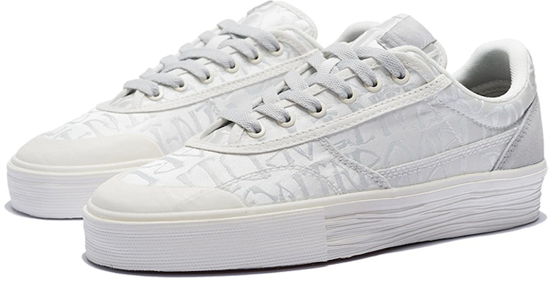 (Women) Li-Ning Wave Pro Low 50/50 'White Grey' AECS040-2 Lookbook (Women) Li-Ning Wave Pro Low 50/50 'White Grey' AECS040-2