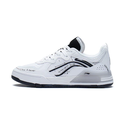 (W) Li-Ning Wave V1 'White Black'