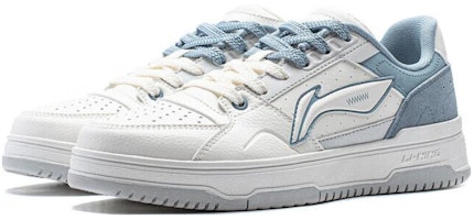 LiNing李寧 天跡 2.0 柔軟 舒適 百搭 經典 減震 低幫 板鞋 女款 白藍色 Lookbook LiNing李寧 天跡 2.0 柔軟 舒適 百搭 經典 減震 低幫 板鞋 女款 白藍色