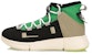 (W) Li-Ning Way of Wade 2 'Mid Knit Hitam Hijau' AGBP042-4