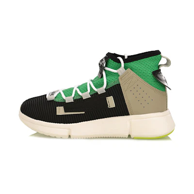 (W) Li-Ning Way of Wade 2 'Mid Knit Black Green'