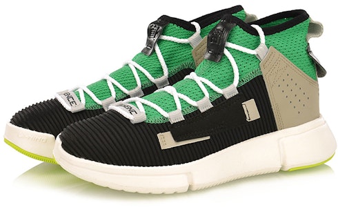 (W) 李寧 WoW2 ミッドニット 黒緑 AGBP042-4 Lookbook (W) 李寧 WoW2 ミッドニット 黒緑 AGBP042-4