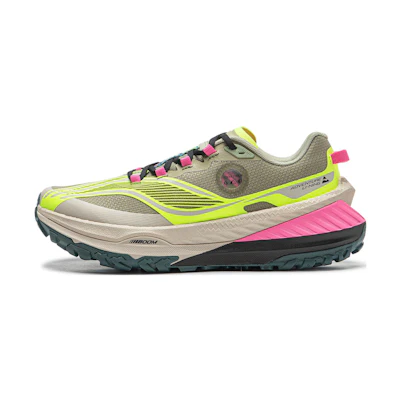 (W) Li-Ning Dilu 'Grey Yellow Pink'
