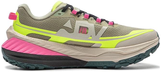 LiNing 李寧 的 盧 輕量高回彈 減震防滑耐磨 低筒 越野跑步鞋 女款 綠黃 Order LiNing 李寧 的 盧 輕量高回彈 減震防滑耐磨 低筒 越野跑步鞋 女款 綠黃