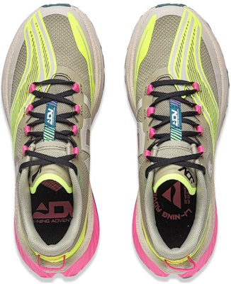 (Women) Li-Ning Dilu 'Grey Yellow Pink' ARNT004-6 Shop (Women) Li-Ning Dilu 'Grey Yellow Pink' ARNT004-6