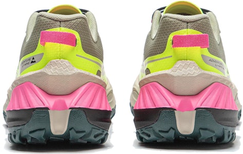 LiNing 李寧 的 盧 輕量高回彈 減震防滑耐磨 低筒 越野跑步鞋 女款 綠黃 Details for LiNing 李寧 的 盧 輕量高回彈 減震防滑耐磨 低筒 越野跑步鞋 女款 綠黃