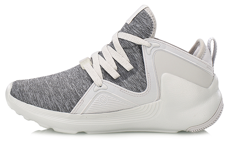 (W) Li-Ning Way of Wade 'Winter Grey-White Mid'