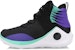 (W) Li-Ning Way of Wade Infinite High Top Retro Bola Keranjang 'Hitam Ungu' AGWP006-3