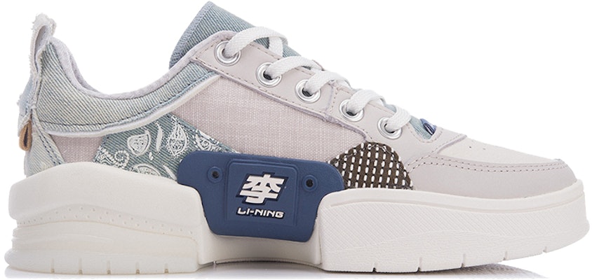 (W) Li-Ning Weiwu Skate 'Putih Biru' AGCR214-2 Order (W) Li-Ning Weiwu Skate 'Putih Biru' AGCR214-2