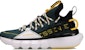 (W) Kasut Bola Keranjang Li-Ning Way of Wade Mid Top Retro 'Hijau Gelap Putih' AGBP078-3