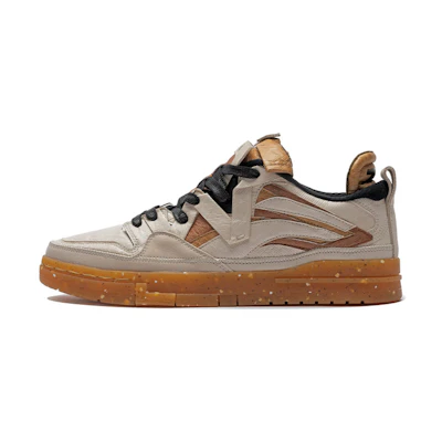 (W) Li-Ning Weiwu Pro Skate Shoes 'Khaki Tan'