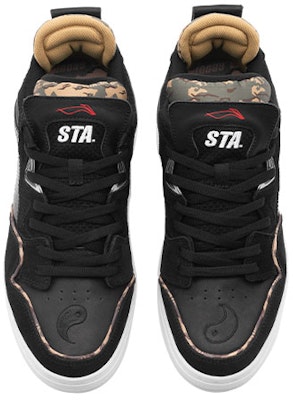 (Women) Li-Ning Weiwu Pro STA Skate Shoes 'Black Camo' AECR082-1 Lookbook (Women) Li-Ning Weiwu Pro STA Skate Shoes 'Black Camo' AECR082-1