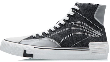 (Women) Li-Ning Wei Wu Canvas Hi 'Black Grey' AECR012-2 (Women) Li-Ning Wei Wu Canvas Hi 'Black Grey' AECR012-2