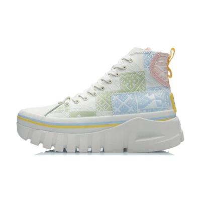(W) Li-Ning Weiwu High 'CMFT Casual White Green'