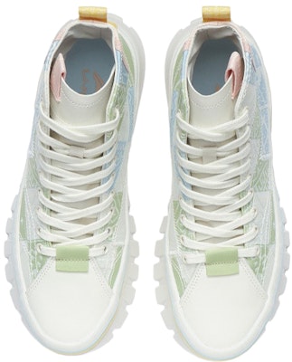 (Women) Li-Ning Weiwu High 'Comfort Casual White Green' AGCR270-1 Shop (Women) Li-Ning Weiwu High 'Comfort Casual White Green' AGCR270-1