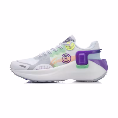 (W) Li-Ning Wind Range Essential 'White Grey Purple'