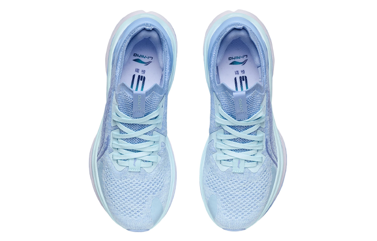 Shop (W) 리닝 우시 5S '아쿠아 블루' ARHR210-6