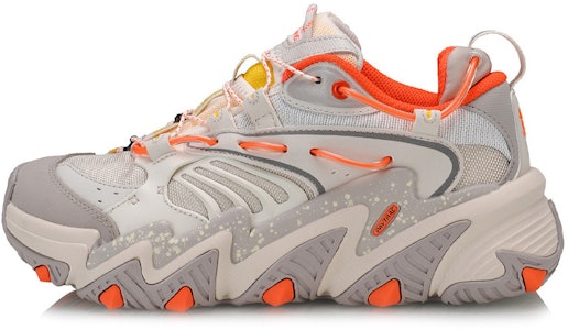 李宁 X-Claw 猫爪 減震防滑 低幫 運動休閒鞋 女款 灰橙 Buy 李宁 X-Claw 猫爪 減震防滑 低幫 運動休閒鞋 女款 灰橙
