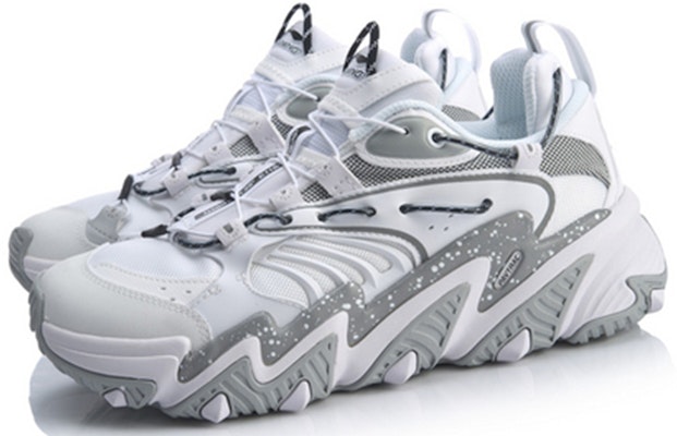 (Women) Li-Ning X-Claw 'White Silver' AGLQ014-1 Lookbook (Women) Li-Ning X-Claw 'White Silver' AGLQ014-1