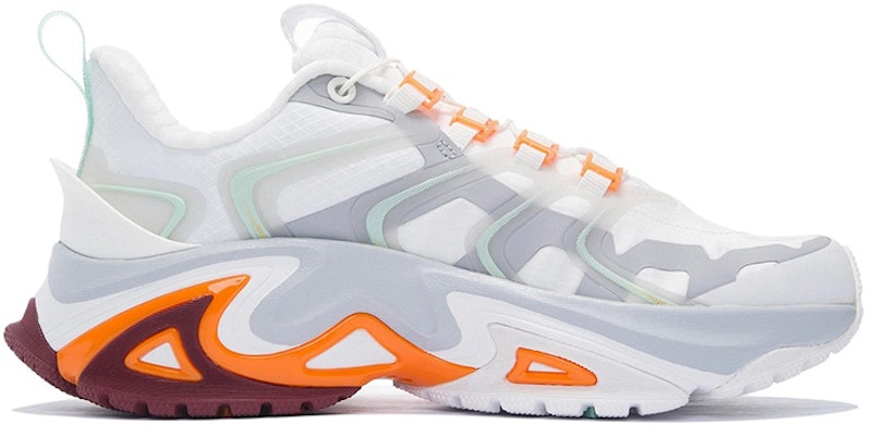 (Women) Li-Ning X-Claw ACE 'Grey Neon Orange' AZGS026-3 Order (Women) Li-Ning X-Claw ACE 'Grey Neon Orange' AZGS026-3
