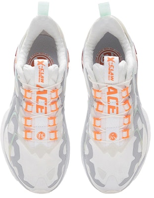 (Women) Li-Ning X-Claw ACE 'Grey Neon Orange' AZGS026-3 Shop (Women) Li-Ning X-Claw ACE 'Grey Neon Orange' AZGS026-3
