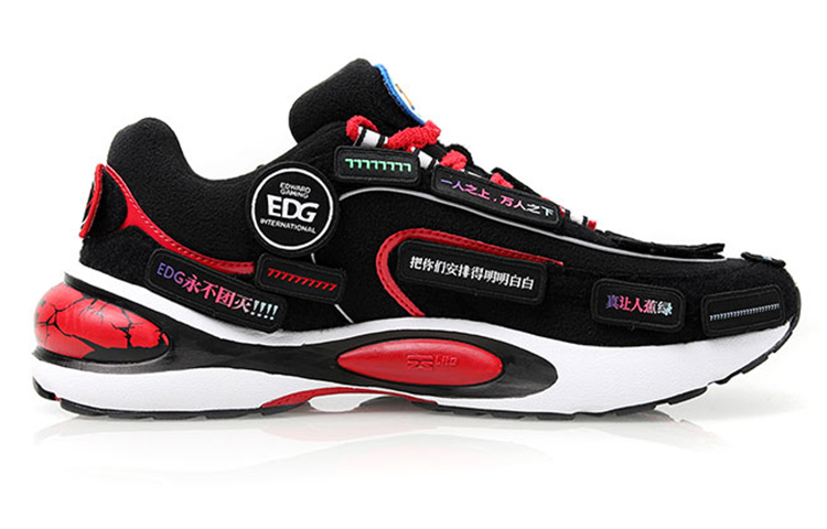 (W) Li-Ning X EDG V8 'Black Red' 圖 2