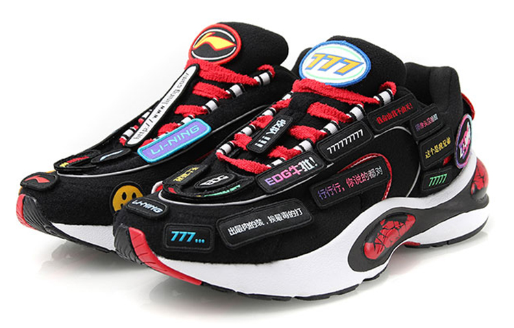 (W) Li-Ning X EDG V8 'Black Red' 圖 3