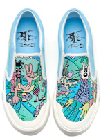 Shop (Women) Li-Ning x Steven Harrington Boogie Shoes 'Blue Multi' AECR072-2