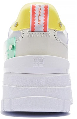 (Women) Li-Ning x Weiwu Classic Platform Shoes 'White Purple' AGCS198-1 Details for (Women) Li-Ning x Weiwu Classic Platform Shoes 'White Purple' AGCS198-1