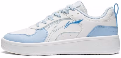 (Women) Li-Ning Xingchuan Skate Sneakers 'White Blue' AGCT148-4 (Women) Li-Ning Xingchuan Skate Sneakers 'White Blue' AGCT148-4