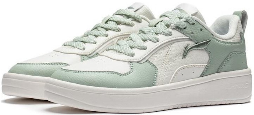 (W) 리닝 싱촨 스케이트 스니커즈 '화이트 그린' AGCT148-1 Lookbook (W) 리닝 싱촨 스케이트 스니커즈 '화이트 그린' AGCT148-1