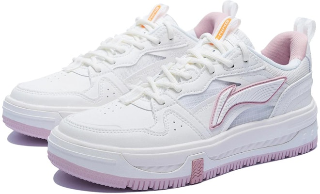 (W) 리닝 싱촨 V2 '화이트 퍼플' AGCT144-2 Lookbook (W) 리닝 싱촨 V2 '화이트 퍼플' AGCT144-2