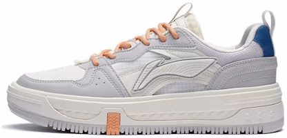 (Women) Li-Ning Xingchuan V2 Skate Shoes 'Grey White Orange' AGCT144-3 (Women) Li-Ning Xingchuan V2 Skate Shoes 'Grey White Orange' AGCT144-3
