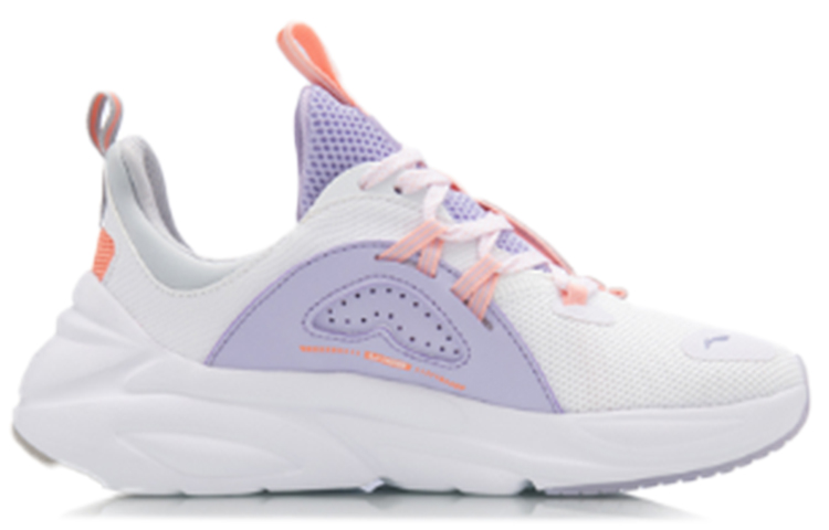 Order (W) 李宁星火运动休闲'白橙'鞋 AGLQ066-4