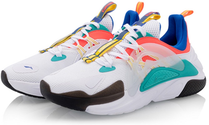 (W) 李宁星火运动休闲鞋‘白橙蓝’ AGLQ066-3 Lookbook (W) 李宁星火运动休闲鞋‘白橙蓝’ AGLQ066-3