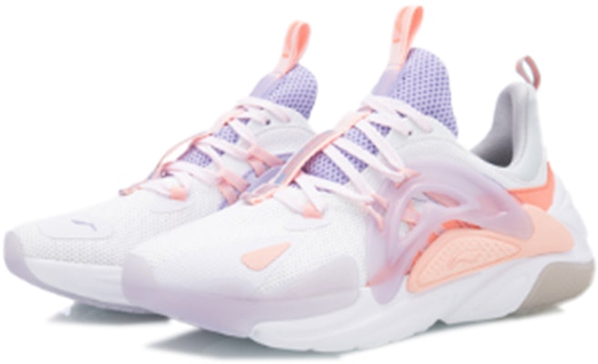 (W) 李宁星火运动休闲'白橙'鞋 AGLQ066-4 Lookbook (W) 李宁星火运动休闲'白橙'鞋 AGLQ066-4