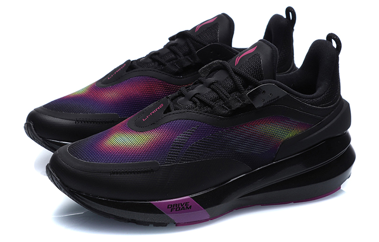 Lookbook (W) Li-Ning XingYao Shield 'Hitam Ungu' ARHQ156-1