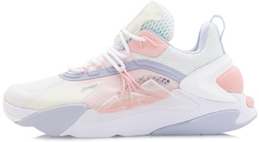 (Women) Li-Ning XinHuo Sport Leisure 'White Pink' AGLQ058-2 (Women) Li-Ning XinHuo Sport Leisure 'White Pink' AGLQ058-2