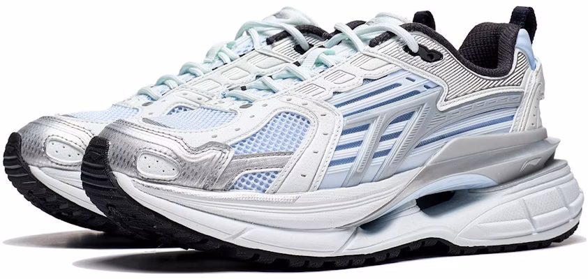 (Women) Li-Ning Yi Xing 5 'White Grey Blue' AGLT026-4 Lookbook (Women) Li-Ning Yi Xing 5 'White Grey Blue' AGLT026-4