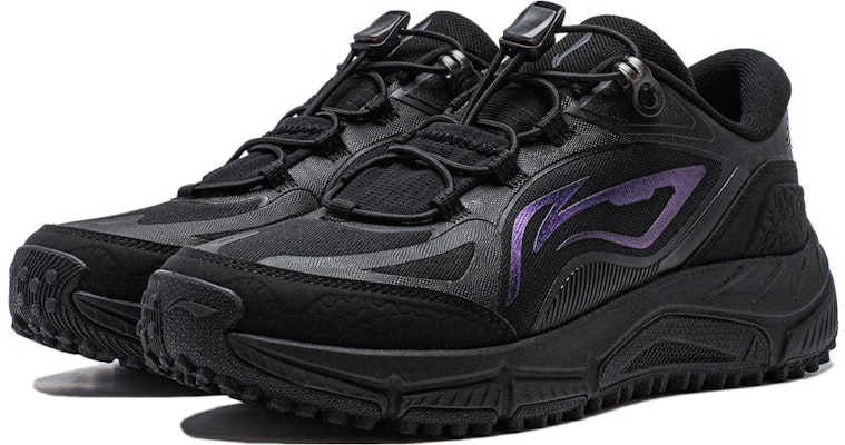 (W) Li-Ning Yijie Lite V2 'Hitam Ungu' ARNT010-1 Lookbook (W) Li-Ning Yijie Lite V2 'Hitam Ungu' ARNT010-1