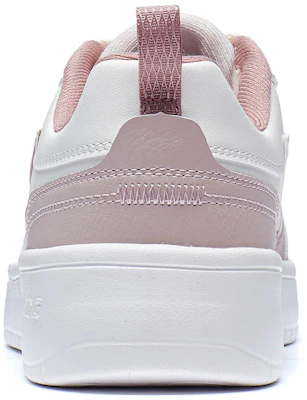 李宁 元寶 舒適百搭 防滑耐磨 低幫 板鞋 女款 白粉 Details for 李宁 元寶 舒適百搭 防滑耐磨 低幫 板鞋 女款 白粉