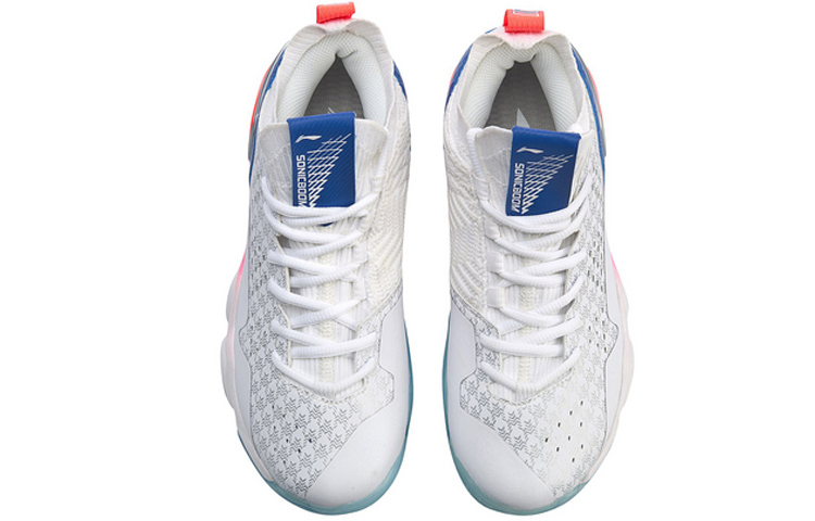 Shop (W) 李寧 馭宝2.0 スタンダードホワイト AYZP002-1