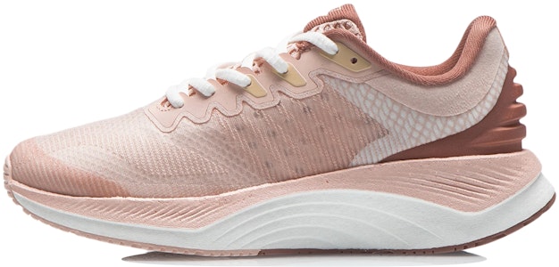 LiNing 李寧 越影1.0 減震耐磨防滑 低幫 跑步鞋 女款 桃橘粉 Buy LiNing 李寧 越影1.0 減震耐磨防滑 低幫 跑步鞋 女款 桃橘粉