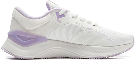 LiNing李寧 越影 Element 防滑耐磨 低幫 跑步鞋 女款 白紫 Order LiNing李寧 越影 Element 防滑耐磨 低幫 跑步鞋 女款 白紫