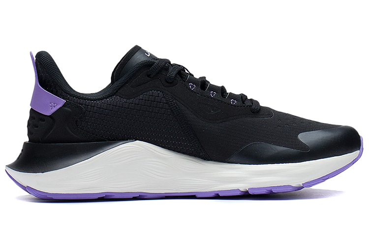 (W) Li-Ning Daily Running Clouds Running Shoes 'Black Purple' 圖 2