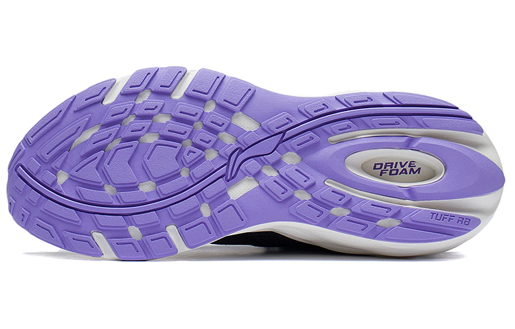 (W) Li-Ning Daily Running Clouds Running Shoes 'Black Purple' 圖 5