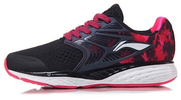 (Women) Li-Ning Yun 4 'Stacked Shadow Black Red' ARHM026-3 (Women) Li-Ning Yun 4 'Stacked Shadow Black Red' ARHM026-3